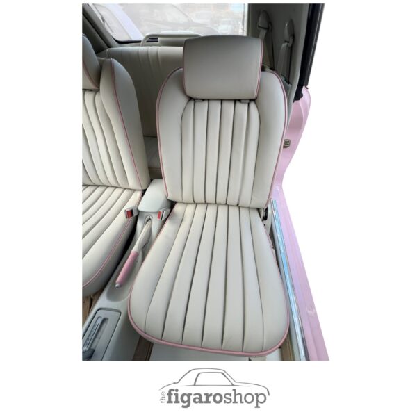 Nissan Figaro Front Seat Full Leather Re-trim (Pair) - Image 2