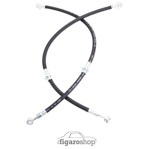 Nissan Figaro Rubber Brake Hoses - Set of 4 - Image 4