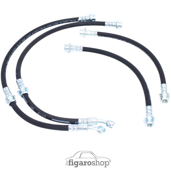 Nissan Figaro Rubber Brake Hoses - Set of 4